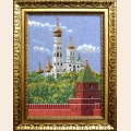 Набор для вышивания бисером ВЫШИВАЕМ БИСЕРОМ "Московский Кремль"